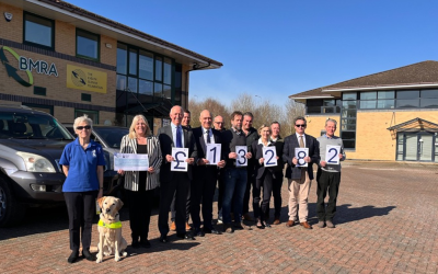 BMRA members raise over £13,000 for Guide Dogs